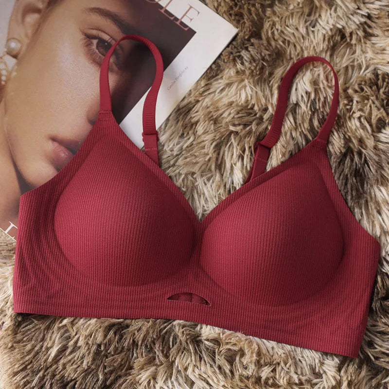 Sexy, Breathable, Push-Up, Wire-Free Women's Bra