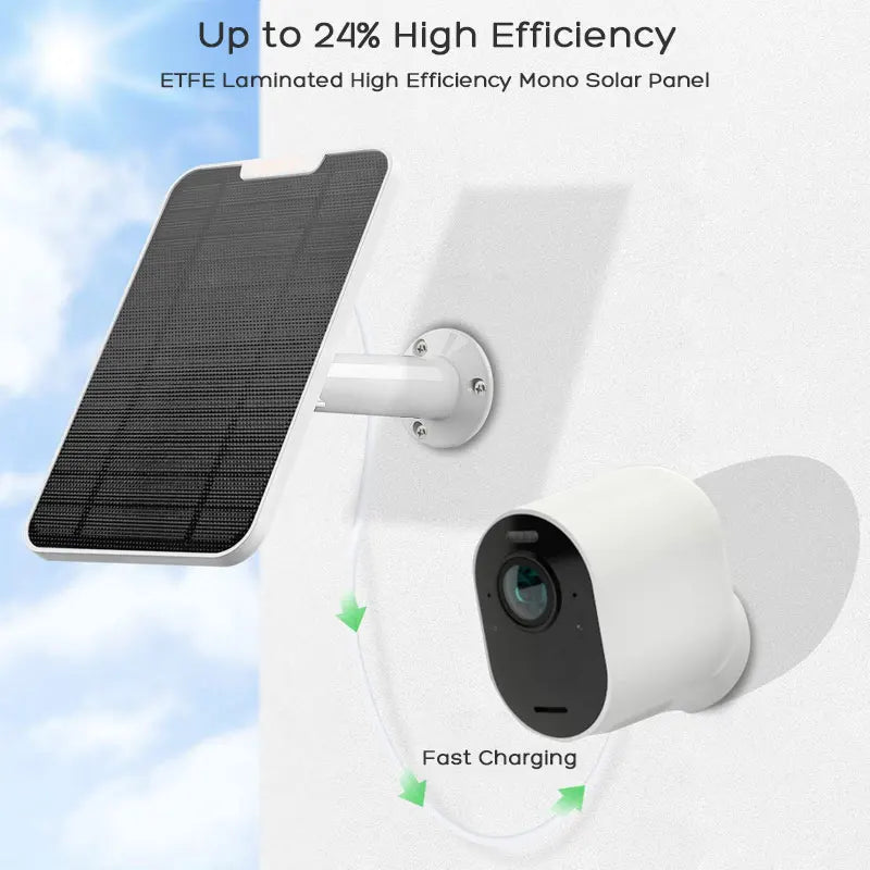 Tấm Pin Năng Lượng Nam Châm Arlo Ultra Chống Nước 3m