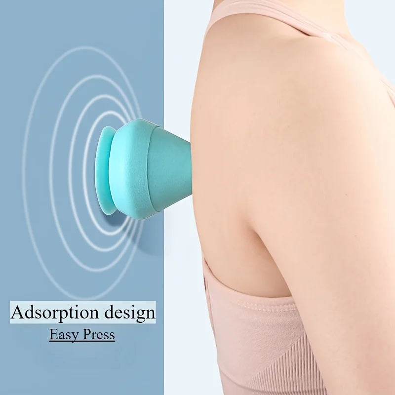 Adsorption Type Fascia Ball Massage Cone Plantar Lumbar Back Shoulder and Neck Whole Body Meridian Points Silicone Fascia Ball