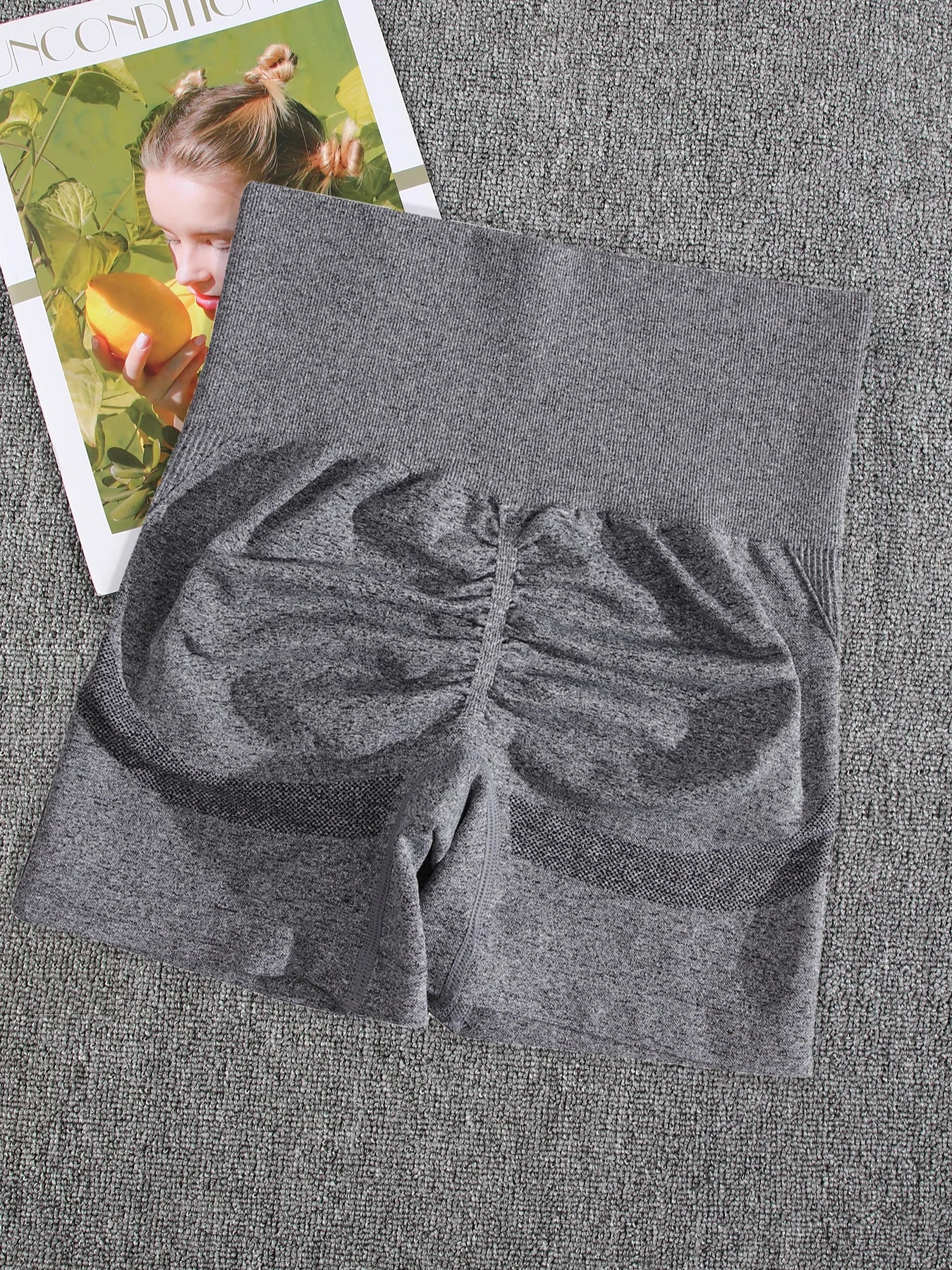 Women's Tie Dye High Waisted Sports Shorts