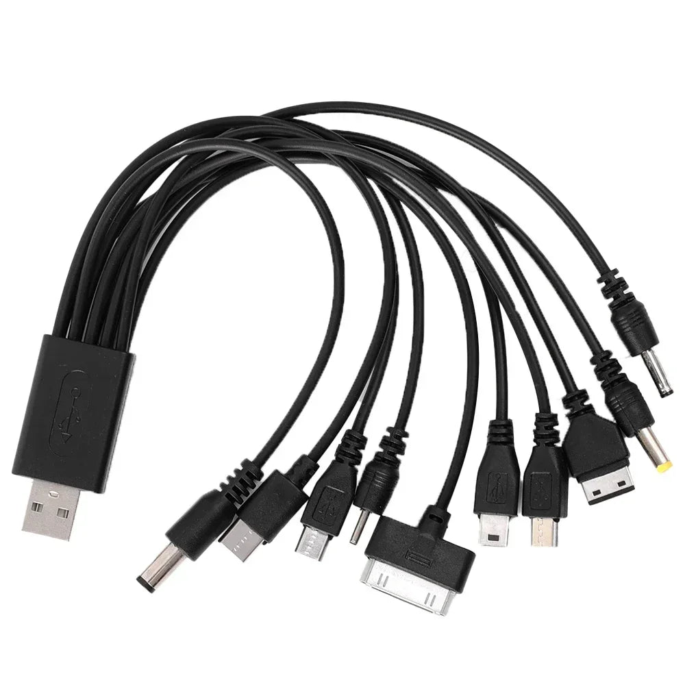 10 In 1 Multi-Function Charging Cable For Mobile Phones
