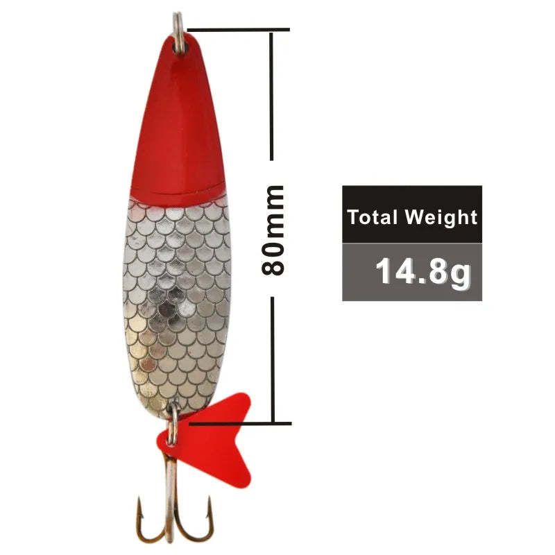 Mồi Câu Cá Kim Loại ORJD - Lưỡi Câu Đồng Chống Gỉ