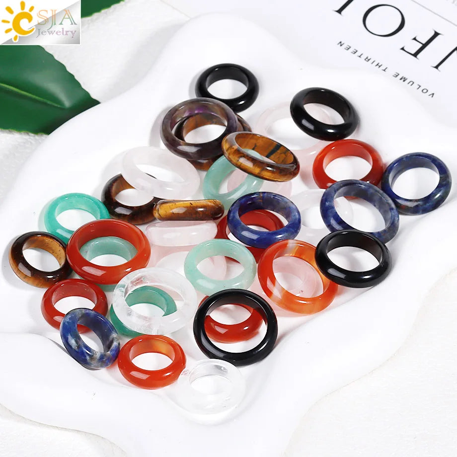 Quartz Agate Amethyst Reiki Cone Pendant