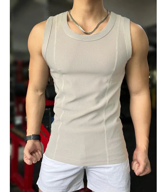 Men's Gym Tank Top Stretchy and Cool Summer 2025