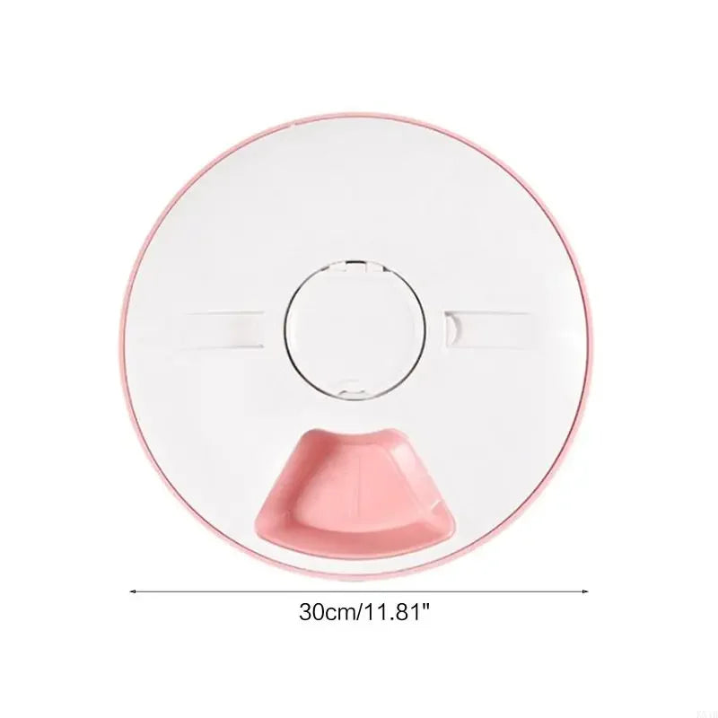 Pet Supplies Six Grid Intelligent Timed Automatic Feeder Timed and Quantitative Feeding Utensils for Pets Feeder Machine - Daisan Mart