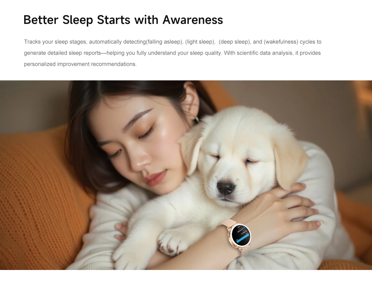 Smart Watch Women Hebrew 4GB/ROM Memory Bluetooth Network Sharing Whatsapp Messgae Reply Map Navigation Amoled Screen Smartwatch