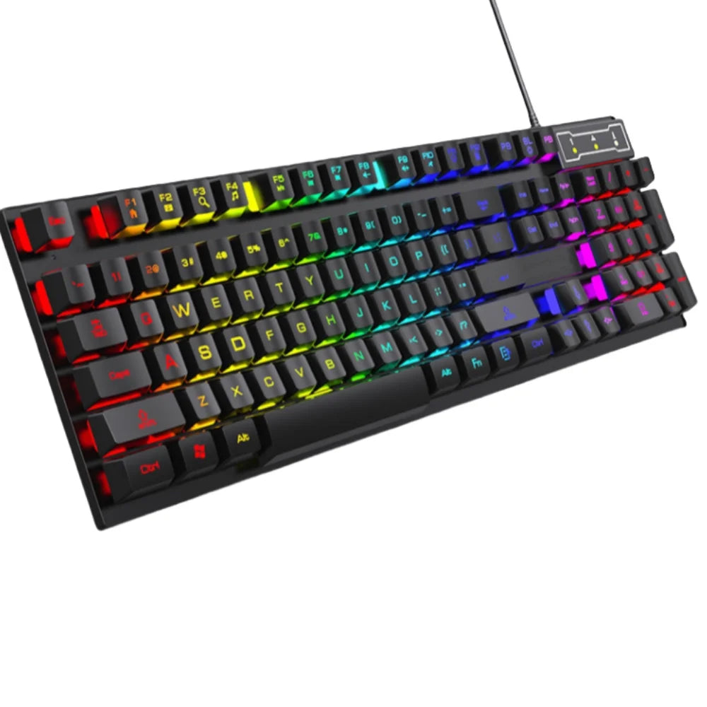 Multi-Color Waterproof Gaming Keyboard and Mouse Set