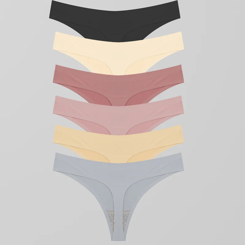 Bikini 6 Chiếc - Quần Lót Nữ G-String Thoáng Mát