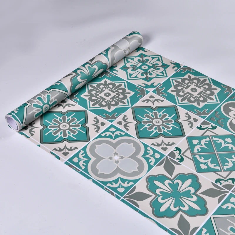 Miếng Dán Sàn Chống Trượt Chống Thấm Dầu Bếp PVC