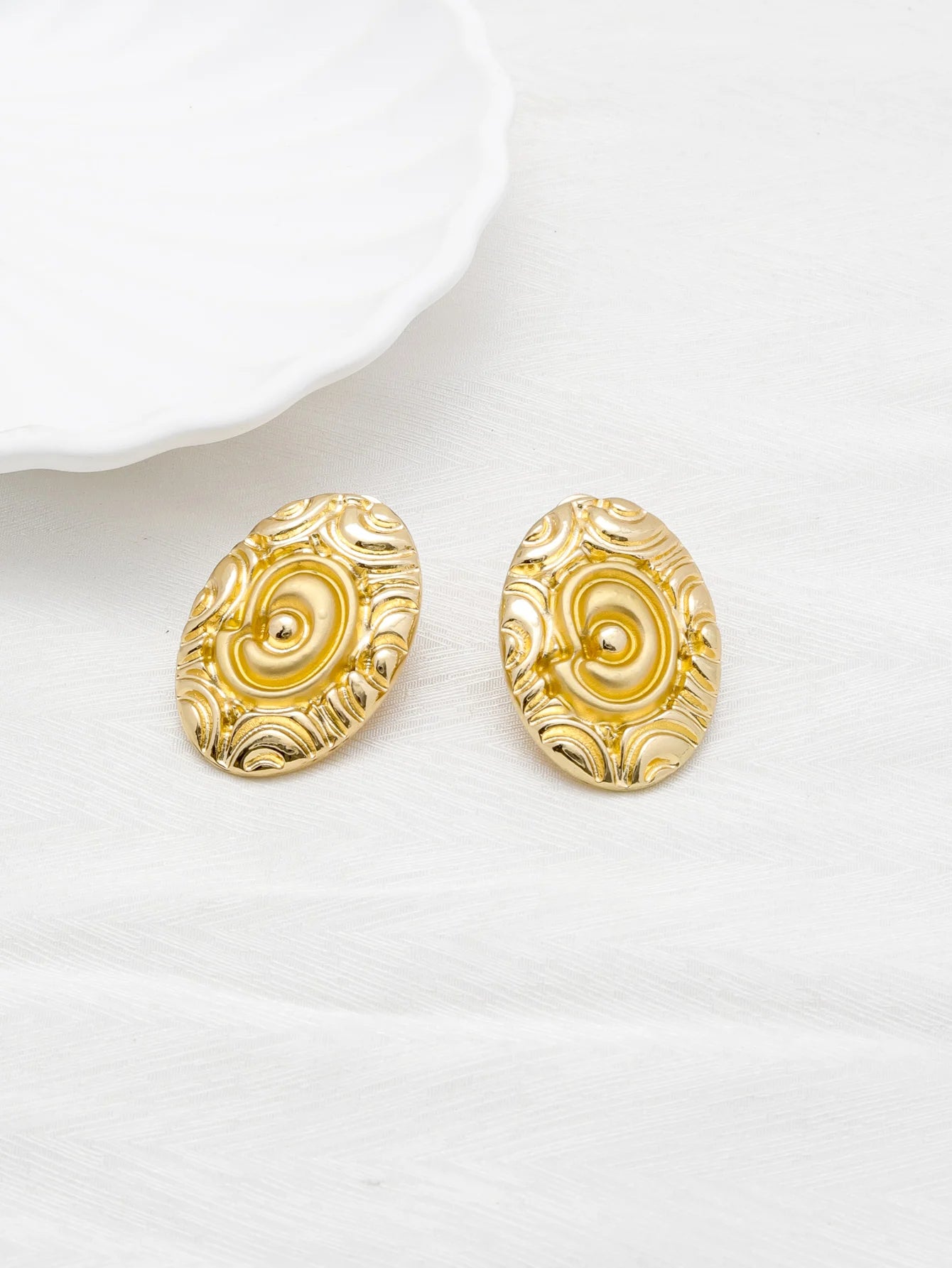 18K Gold Plated Dubai Jewelry Set - Elegant Party Wear