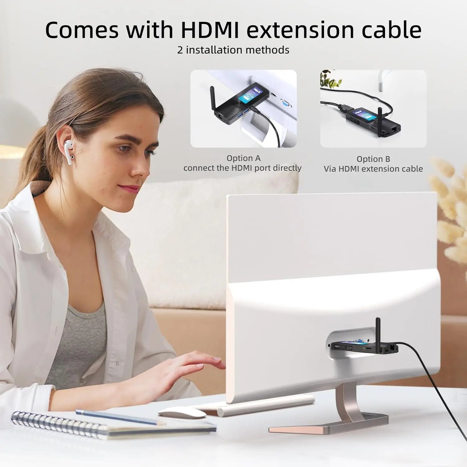 MeLE PCG02 - Fanless Mini Stick Computer Windows 11