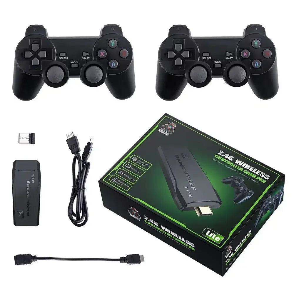 Máy chơi game 64+M8 20.000 trò 2 tay cầm không dây 4K - Daisan Mart