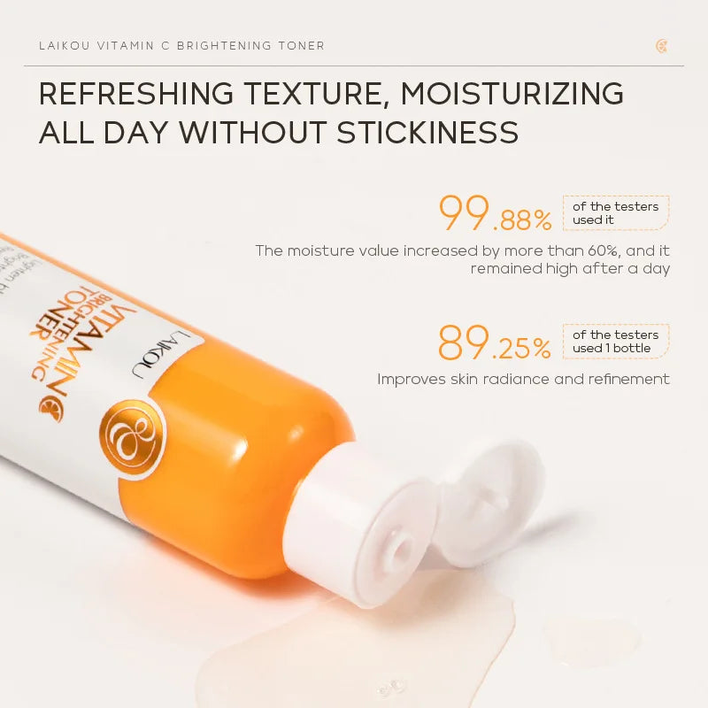 Vitamin C Brightening Toner 100ml Skin Care Hydrating Moisturizer for Glowing Skin with Antioxidant Properties Korean Skin Care