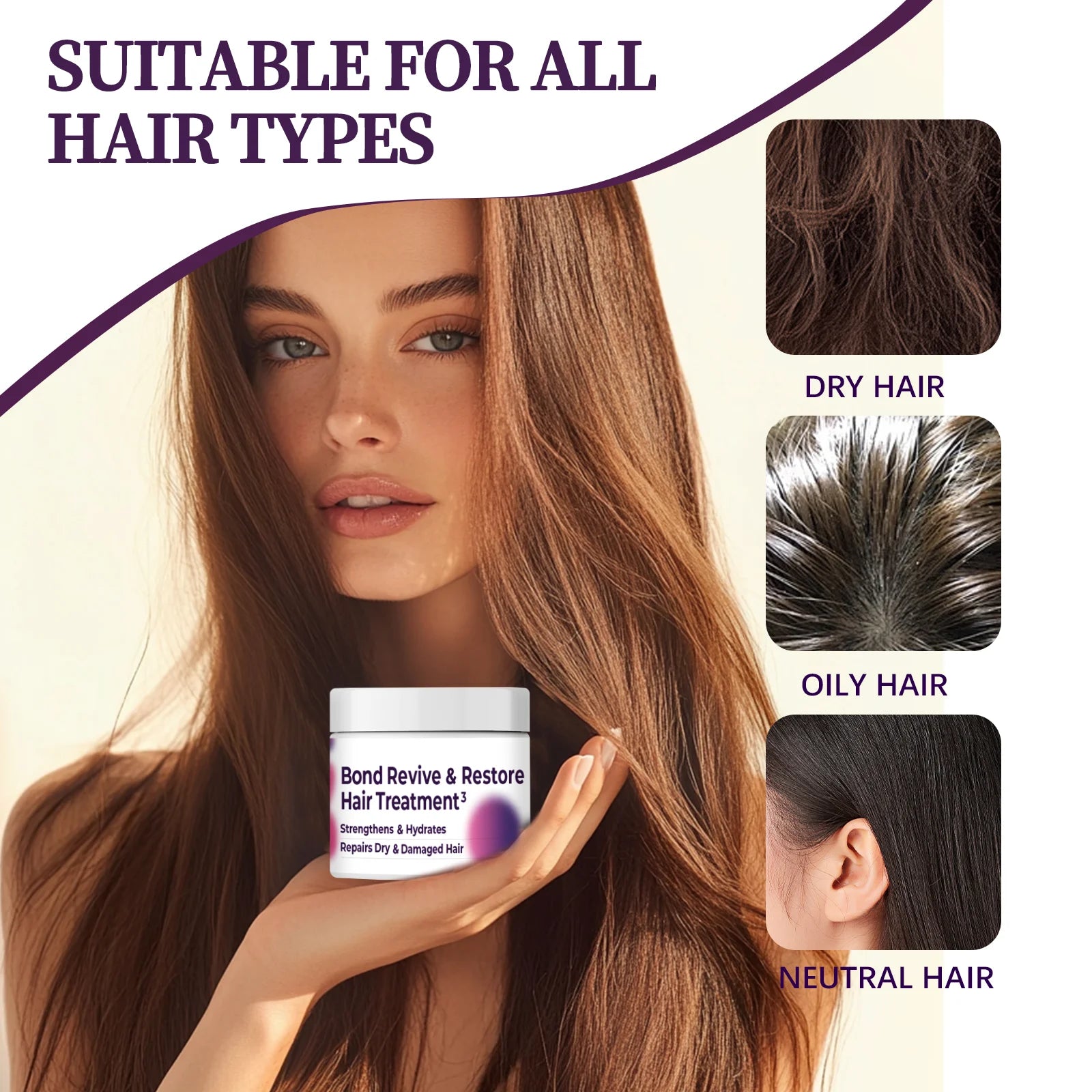 Hair Mask for Soft, Smooth, Damaged Hair