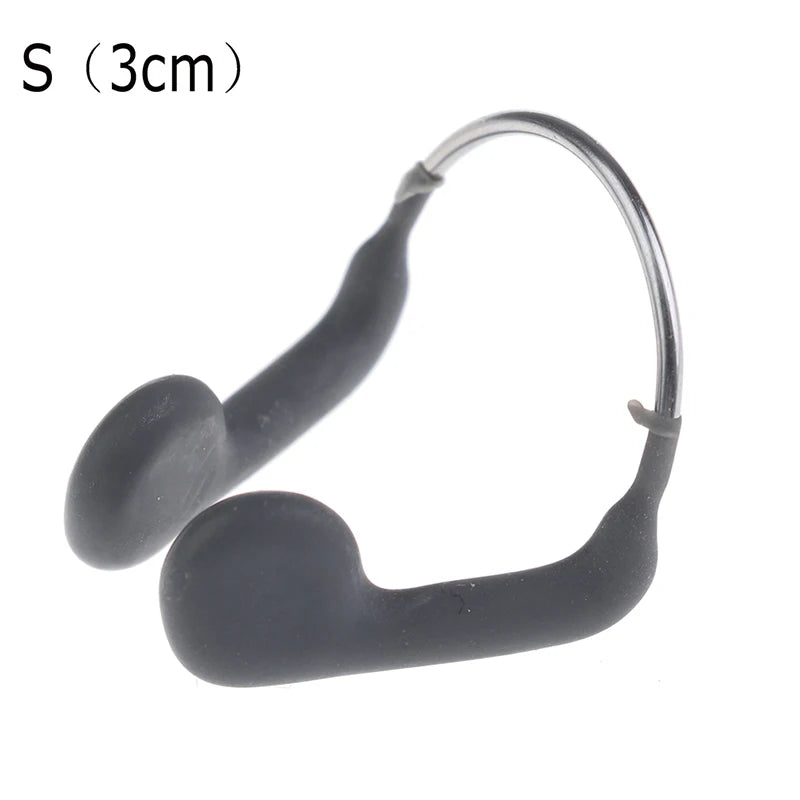 Kẹp Mũi Bơi Silicon Chống Trượt, Dây Thép Bền Chắc