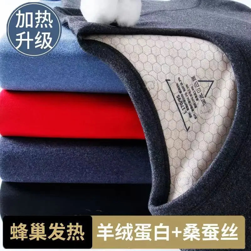 Bộ Đồ Lót Nam Giữ Nhiệt Dày Ấm Tự Tỏa Nhiệt