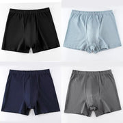 Men's breathable cotton underwear large size 4 pieces