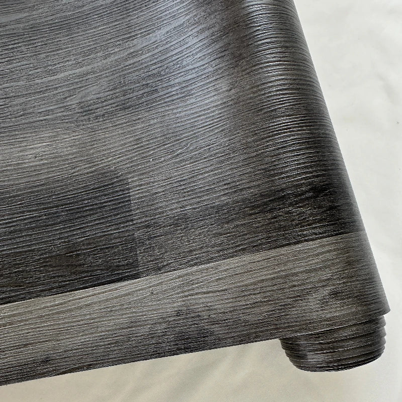 Thickened Wood Grain PVC Self-Adhesive Stickers Waterproof Floor Wall Decals for Indoor Home Decor Easy Peel  Stick