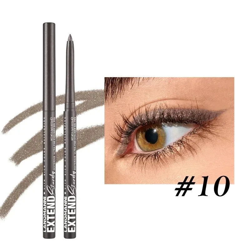 Gothic Punk 12 Color Long Lasting Waterproof Gel Eyeliner