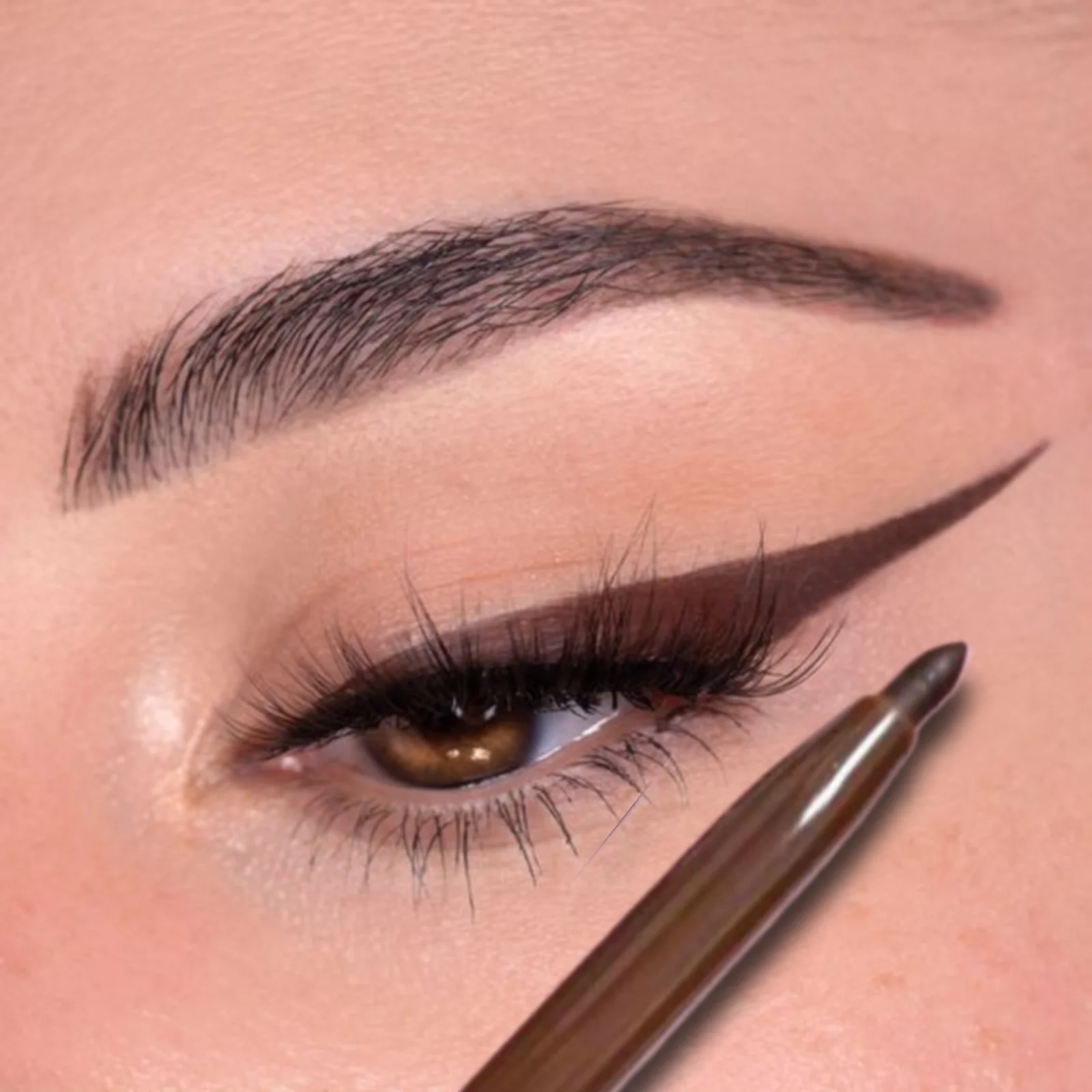 Matte Black Brown Super Smooth Gel Eyeliner