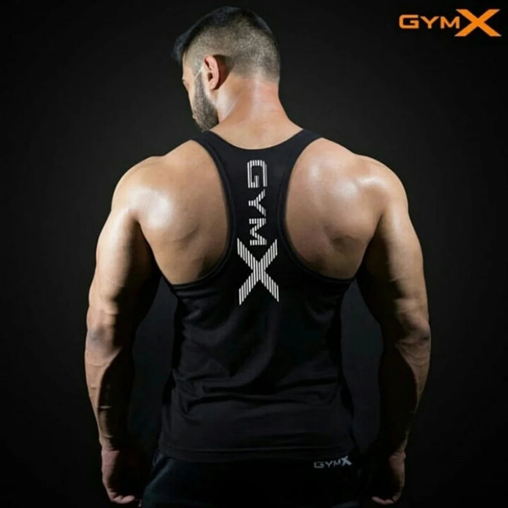 Áo Ba Lỗ Nam Tập Gym Cotton Co Giãn Thoáng Mát - Daisan Mart