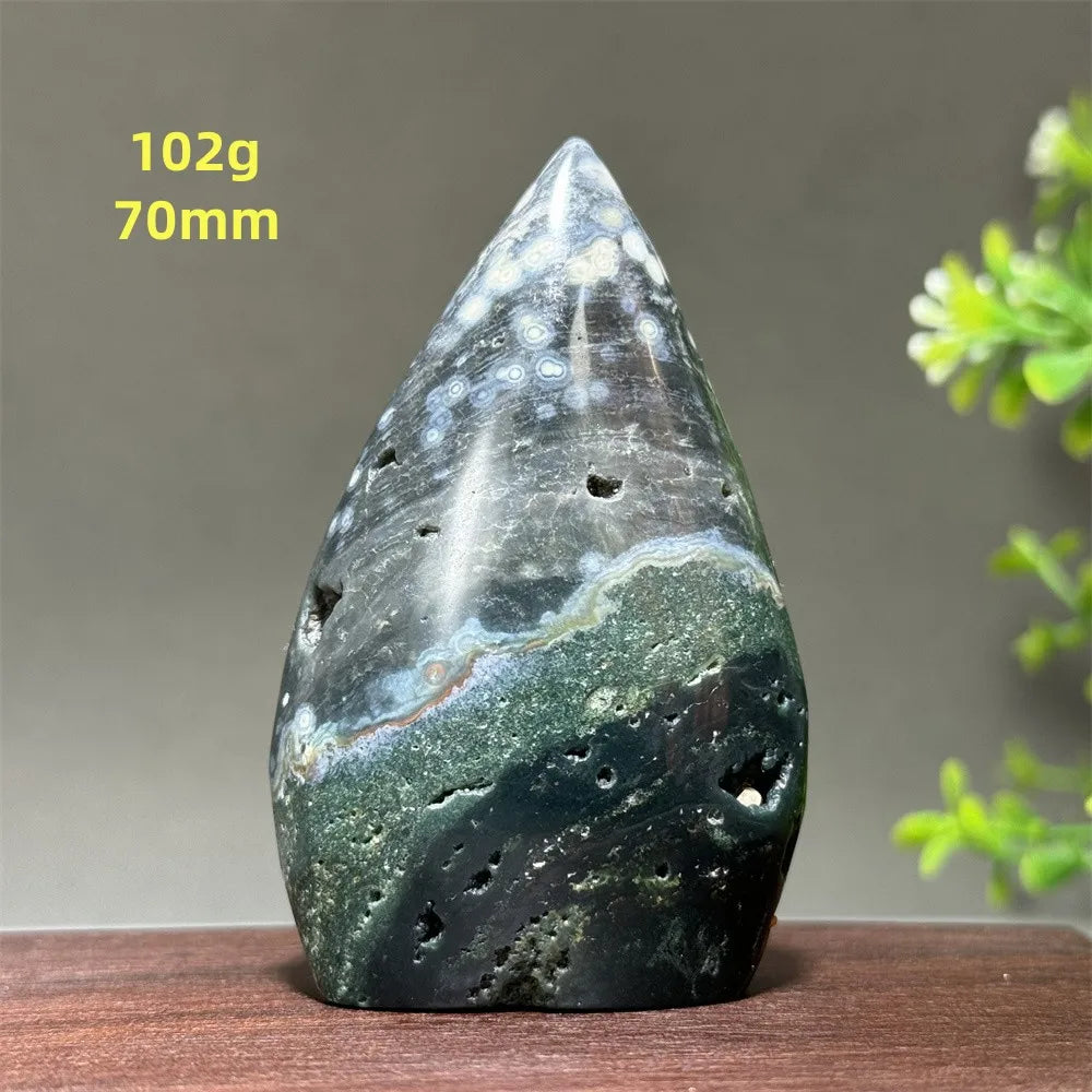 Sea Crystal Decorative Lucky Feng Shui Stone