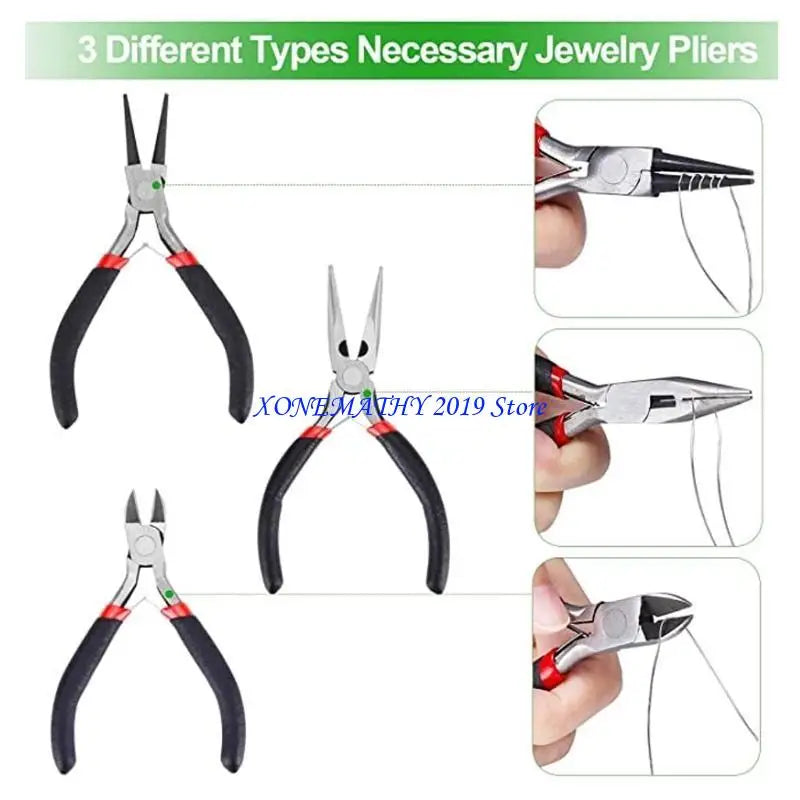 F42F Jewelry Making Tool Set - Wire &amp; Repair Accessories