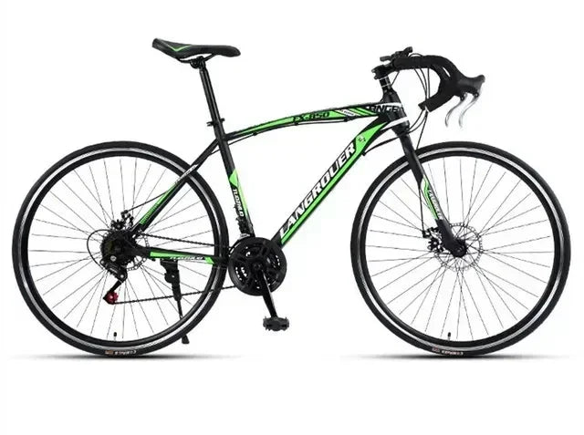 27/30 speed Bending Road Bike 700C Variable Speed ​​Adult Male Female Student Dual Disc Brake Bike Racing mountainbike