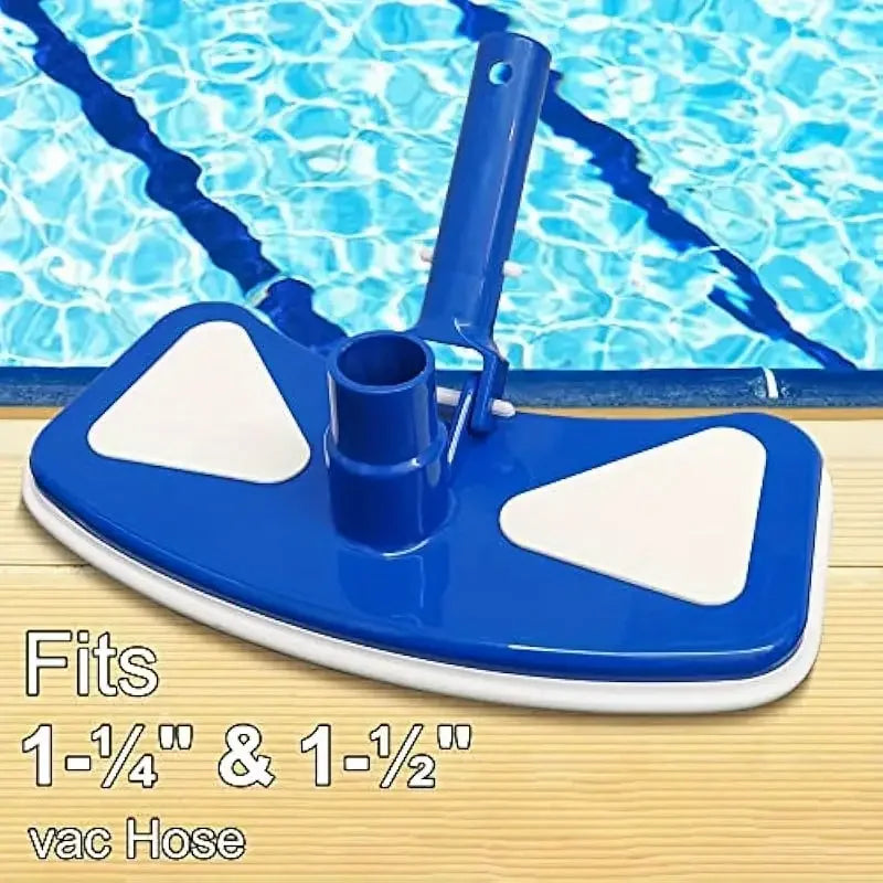 Pool Vacuum Head Weighted Butterfly with Bottom Nylon Brushes, 11" Pool Vacuum for Vinyl Lined Pools