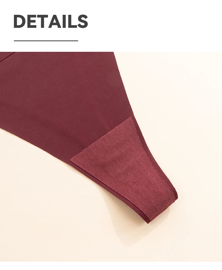 Set of 6 Sexy Seamless Low-Waist Women's Panties