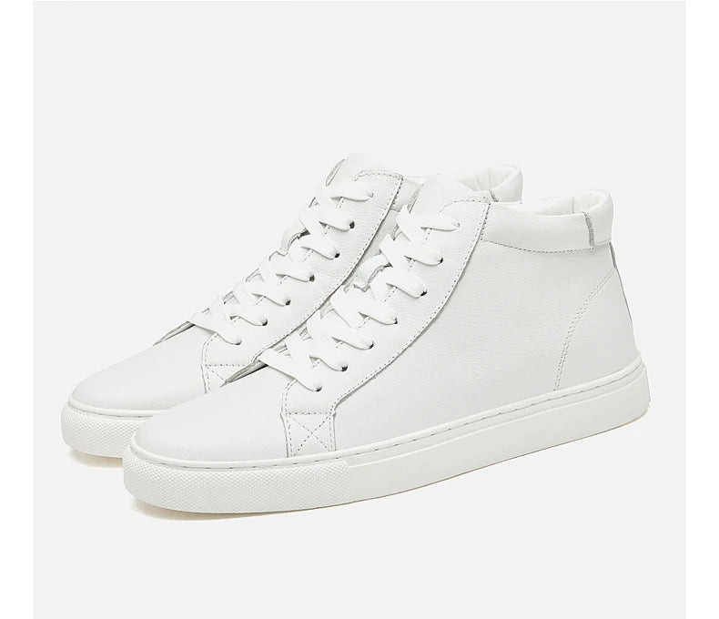 Giày Da Thật Cao Cổ Nam Trượt Ván Size Lớn 48 49