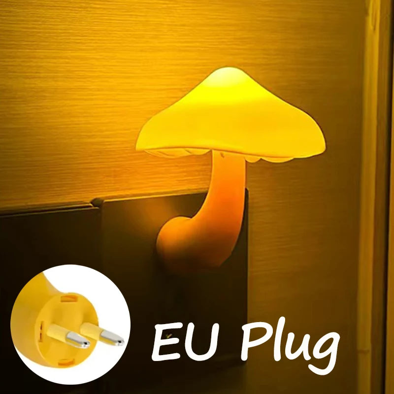 Đèn Ngủ Nấm LED Ấm Áp Cảm Biến Cho Phòng Ngủ Trẻ - Daisan Mart