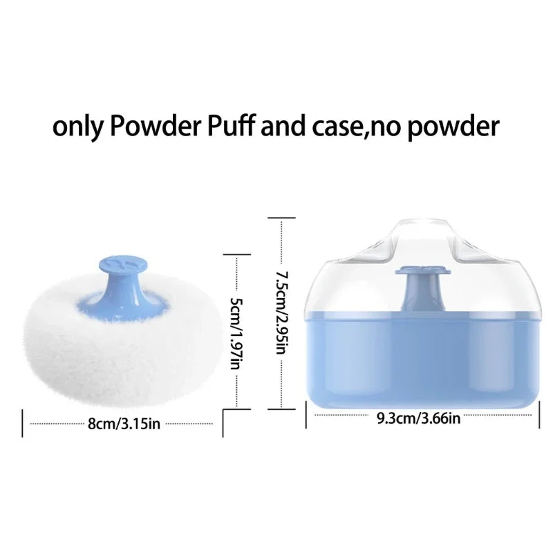 Baby Powder Puff &amp; Convenient Storage Box For Your Baby