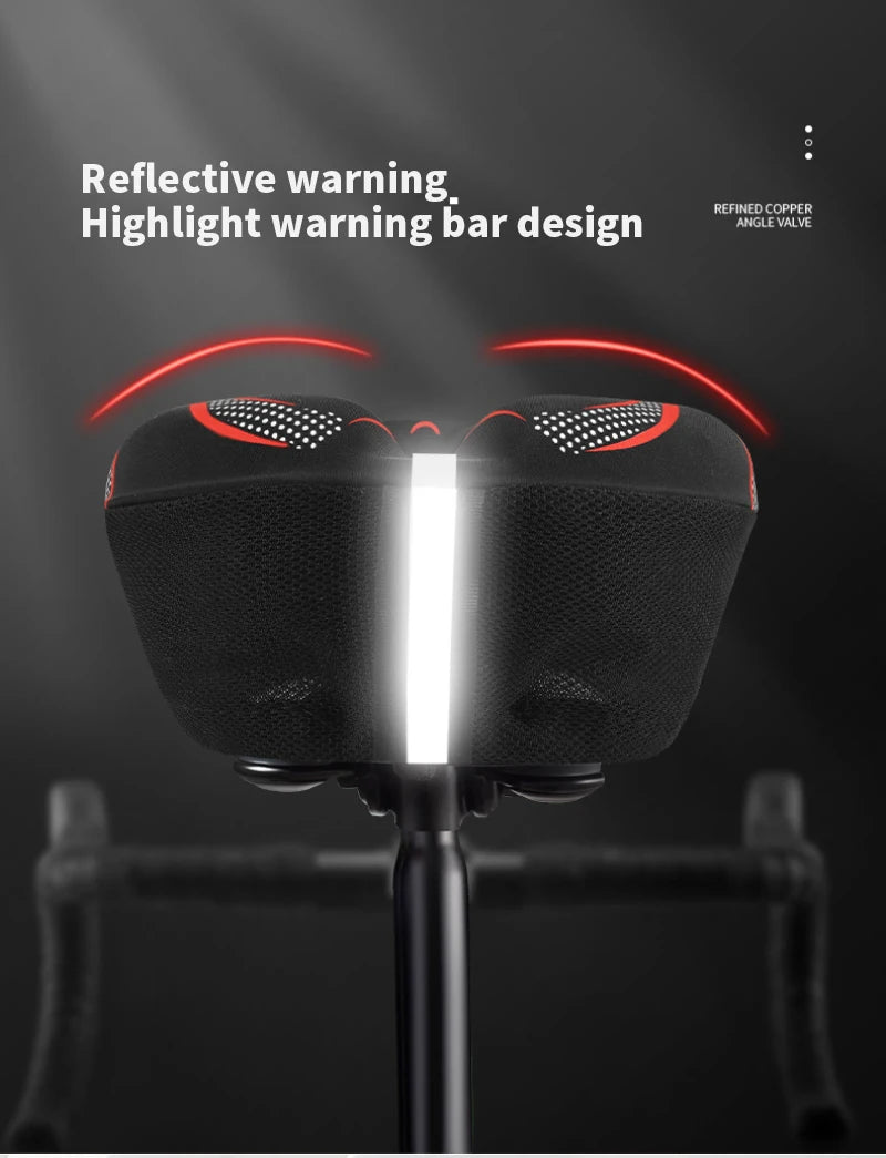 Đệm Yên Xe Đạp 3D GEL Thoáng Khí Cho Nam Nữ