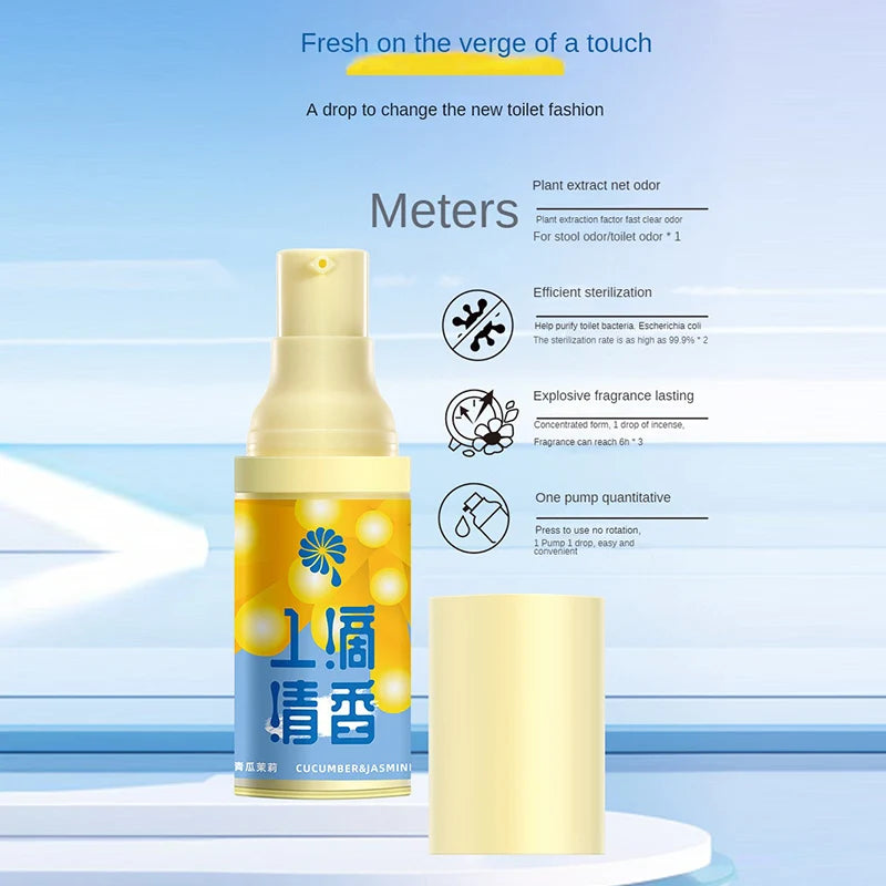 Toilet Deodorant Drops - Long-lasting Fragrance, Clean and Fresh