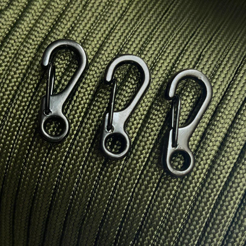 Compact Aluminum Carabiner Keychain EDC Outdoor 10pcs
