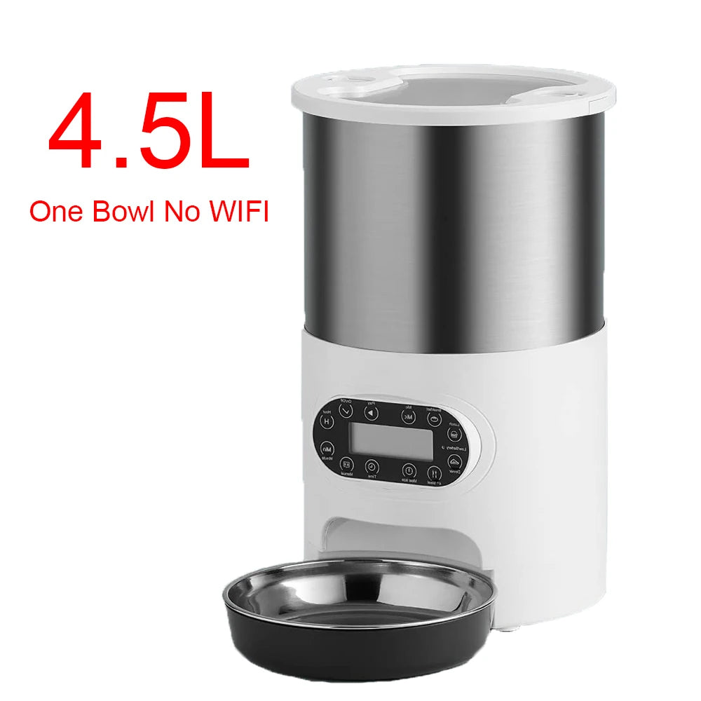 New Pet Feeder Pet Dispenser For Cat And Dog Travel Supply Automatic Smart Slow Feeder Dispenser Fixed Time Amount Of Food - Daisan Mart