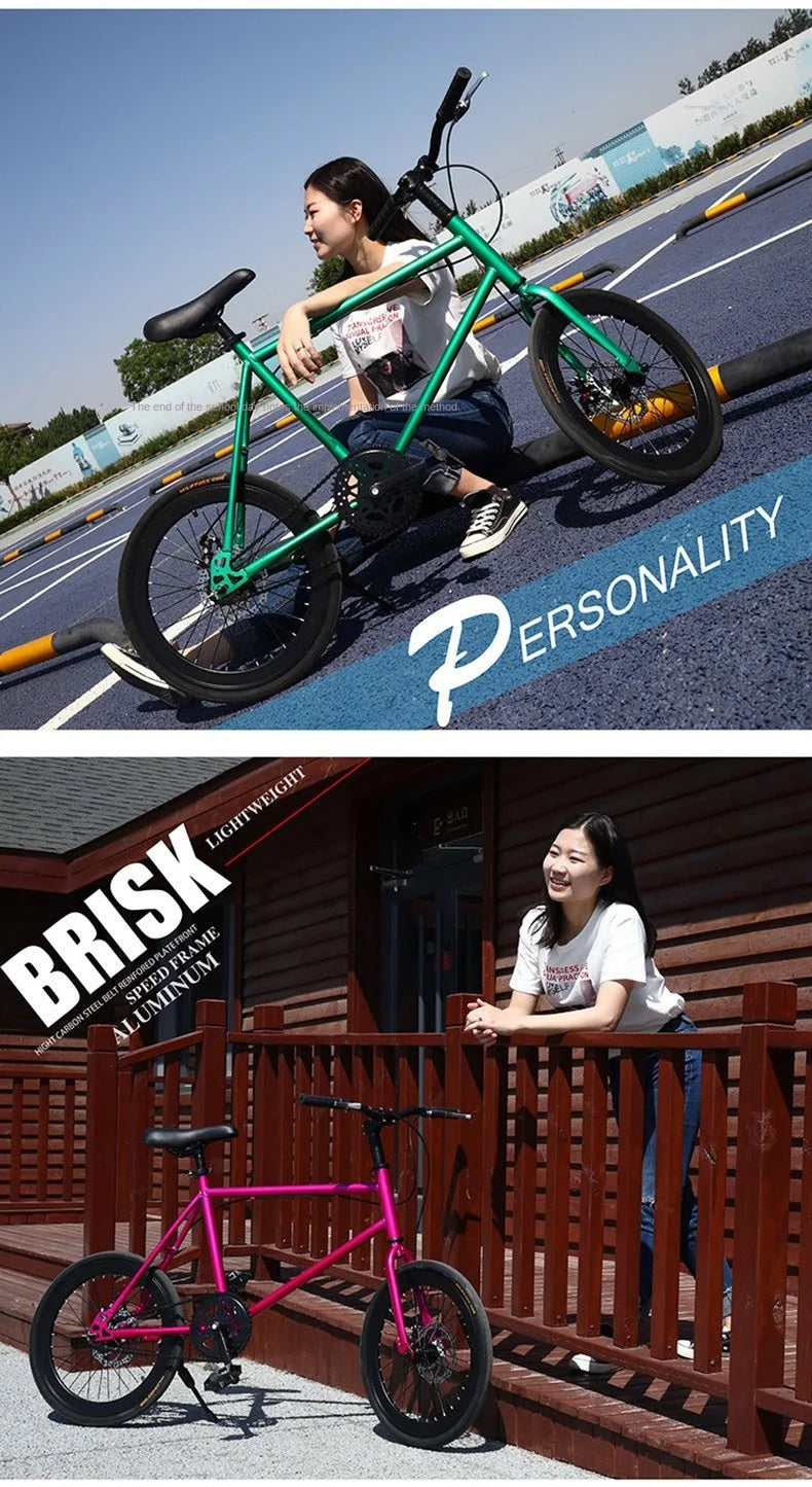 Xe Đạp SKIG 20 Thể Thao Đĩa Kép Nam Nữ Camping - Daisan Mart