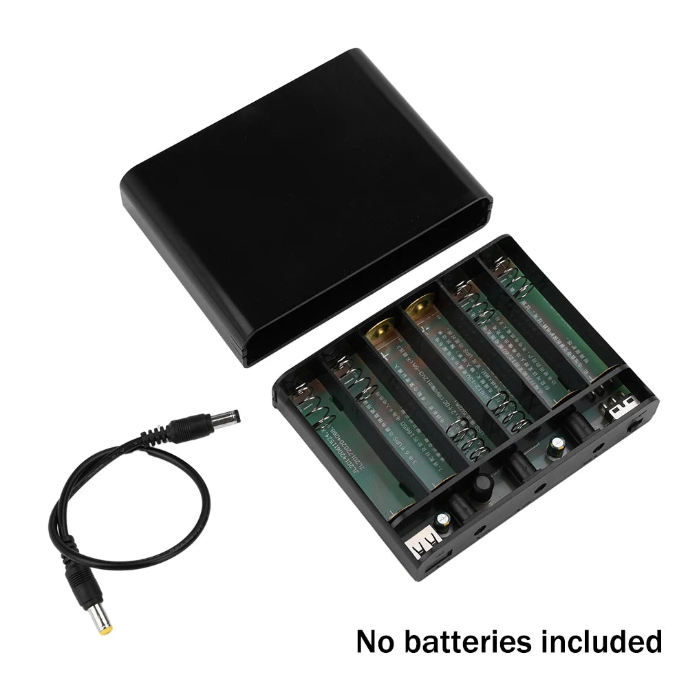 Self-Assembling UPS Battery Box 6x18650 Multi-Voltage