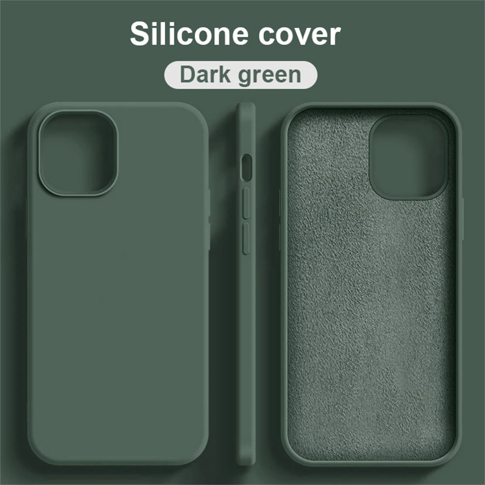 Premium Shockproof Silicone Case For iPhone 17-11