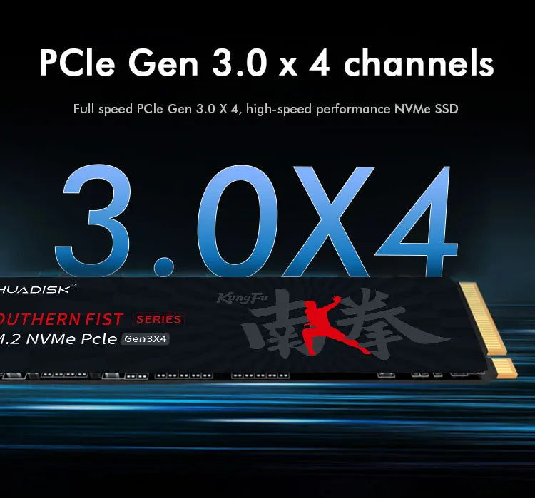 HUADISK High Speed ​​NVMe M.2 SSD Hard Drive for Computer