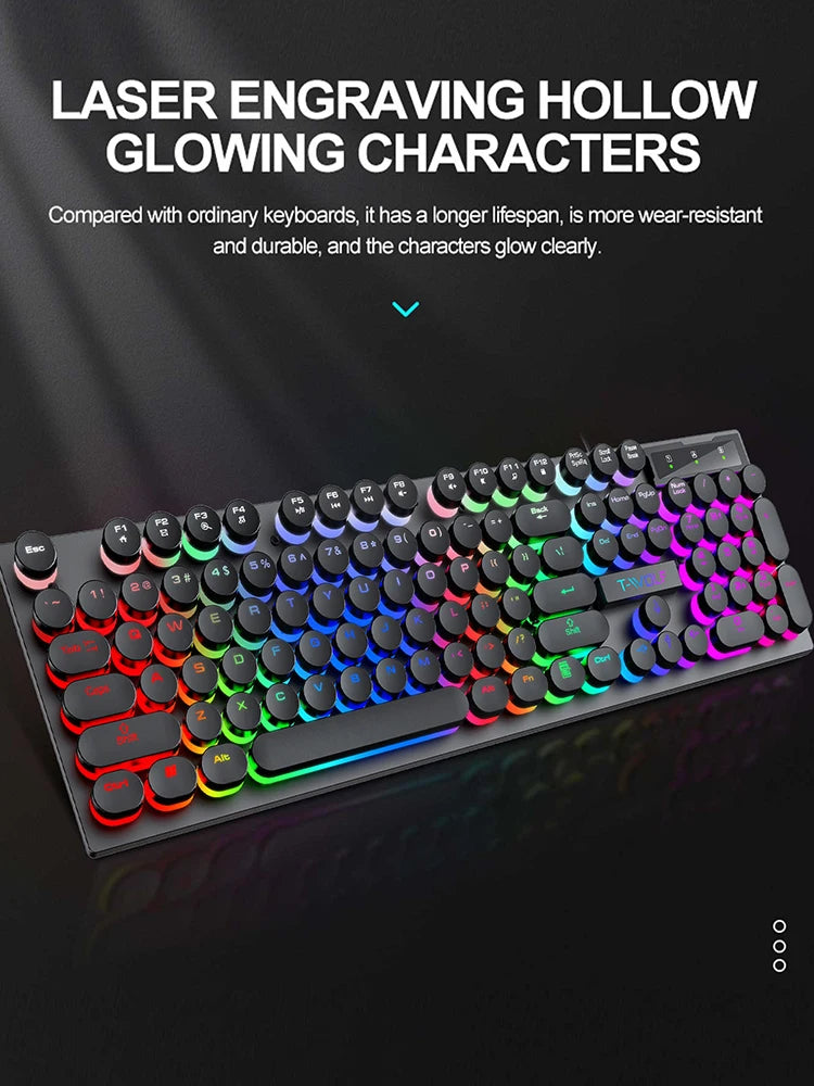 LED Gaming Mechanical Keyboard - Shining Darkness