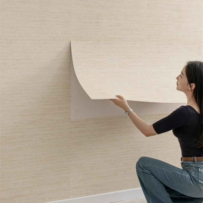 Waterproof Industrial Cement Wallpaper Easy To Stick