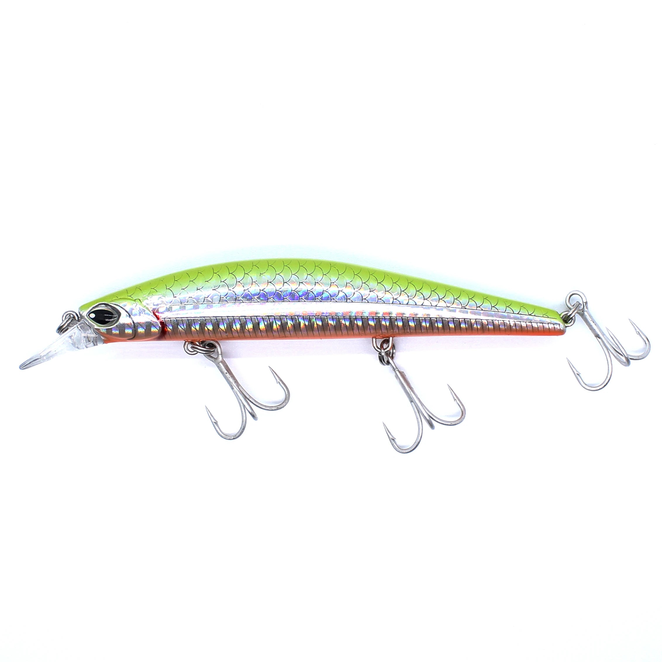 AOCLU-Minnow Jerkbait Wobbler, Deep Hard Bait Lure, Magnet Weight Transfer, Long Easy Distance Cast, 120mm, 20g Diving, 1.8m