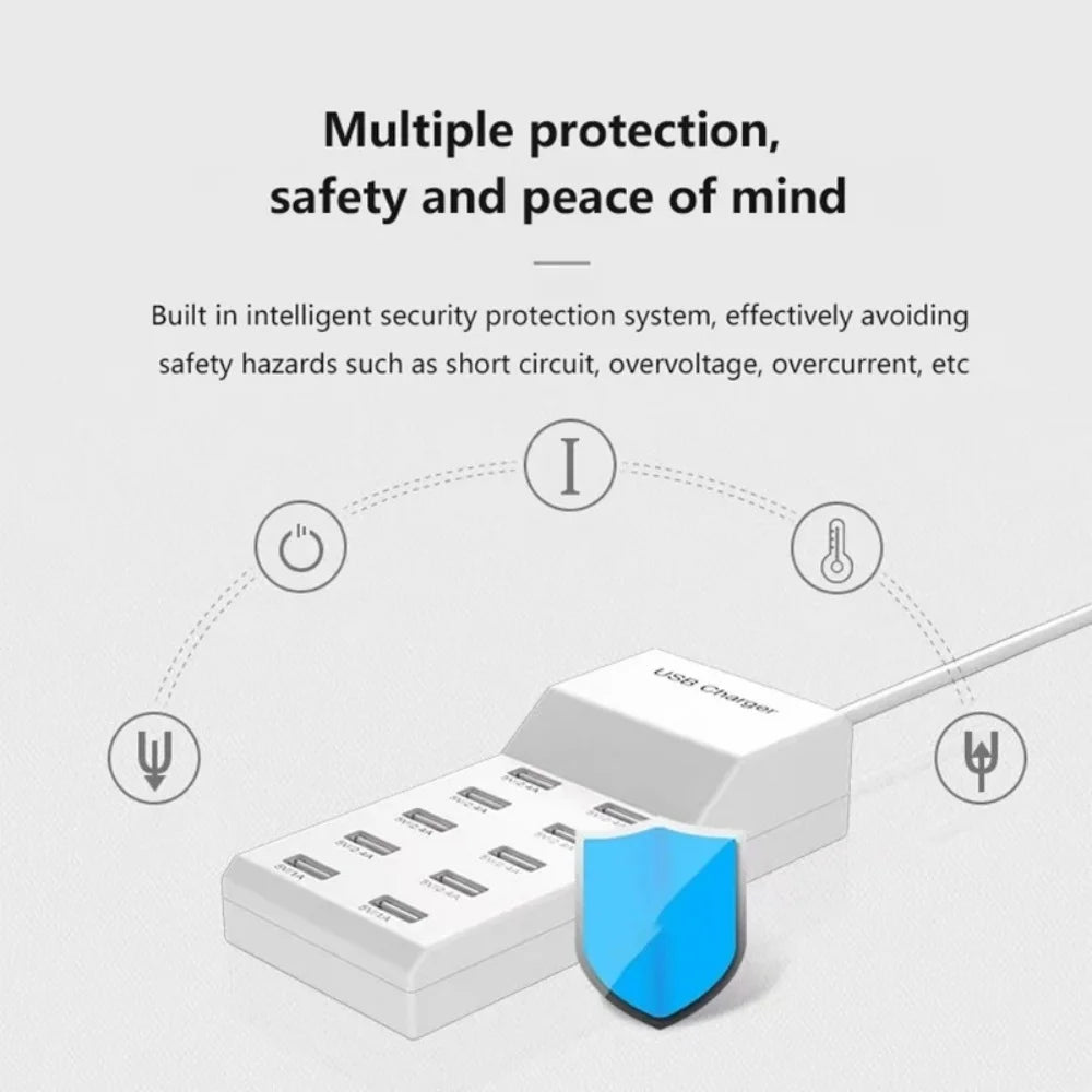 Sạc Nhanh Đa Năng 50W - Hub USB C PD 10-trong-1