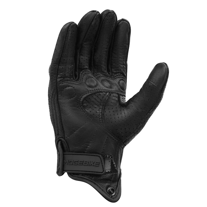 3XL Motorcycle Gloves Goatskin Leather Men Women Moto Glove Electric Bike Luvas leather motocicleta Os carros eletricos Sale