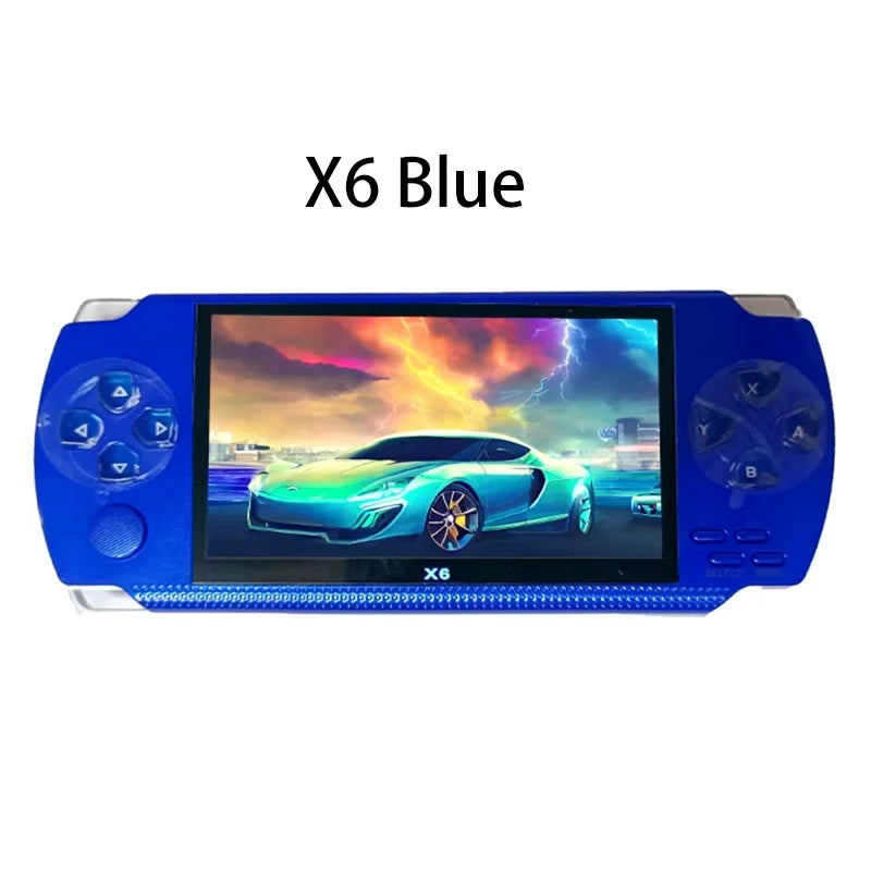 Máy chơi game X6 Pro - Màn 4.3, 8GB, Hỗ trợ GBA - Daisan Mart