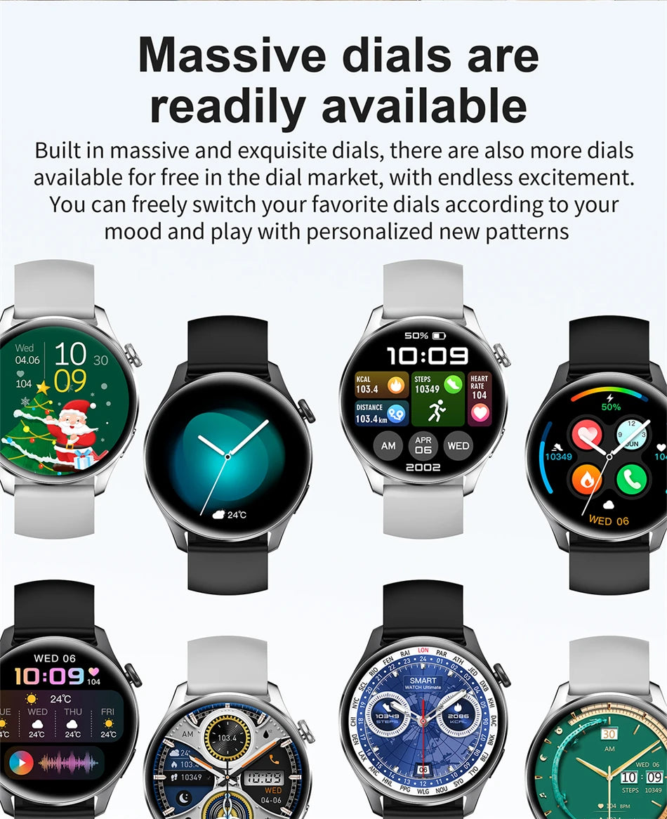 Smart Watch 4 Pro Waterproof, Bluetooth Calling