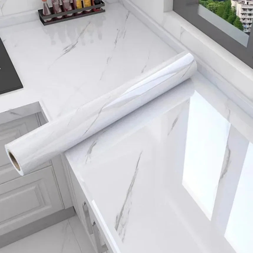 Waterproof, Heat Resistant Kitchen Stone Wallpaper