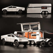 1/32 alloy pickup truck with lights and music suitcase for kids